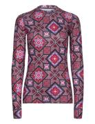 Fryd Ls Sport Base Layer Tops Red Kari Traa