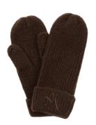 Signe Mittens Accessories Gloves Thumb Gloves Brown SUI AVA