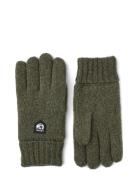 Basic Wool Accessories Gloves Finger Gloves Green Hestra