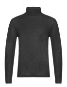 Jersey Roller Neck Top Designers Knitwear Turtlenecks Black Filippa K