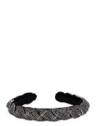 Sarah Crystal Headband Accessories Hair Accessories Hair Band Black SU...