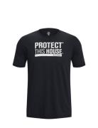 Ua Protect This House Ss Sport Men Sports Clothes Sport Tops Sport T-S...