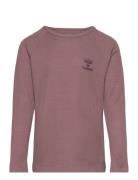 Hmlwingo T-Shirt L/S Sport T-shirts Long-sleeved T-Skjorte Pink Hummel