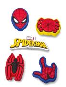 Spider Man 5 Pack Sko Accessories Multi/patterned Crocs