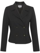 Cuadalina Jacket Blazers Cropped Blazers Black Culture