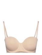 Michelle/Eco Balcony Lingerie Bras & Tops Balc Tte Bras Beige Dorina