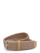 Elastic Braided Belt Accessories Belts Braided Belt Beige GANT