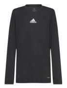 Team Base Tee Y Sport T-shirts Long-sleeved T-Skjorte Black Adidas Per...