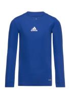 Team Base Tee Y Sport T-shirts Long-sleeved T-Skjorte Blue Adidas Perf...