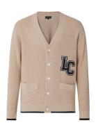 Logan Cardigan Tops Knitwear Cardigans Beige Lexington Clothing