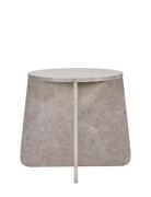 Side Table, Marb Home Furniture Tables Side Tables & Small Tables Beig...