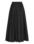 Objpaige Hw Skirt Rep Skirts Maxi Skirts Black Object