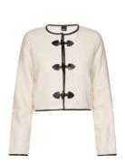 Bouclé Jacket Blazers BouclÉ Blazers Cream Gina Tricot