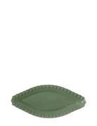 Tulipa Oval Platter Home Tableware Serving Dishes Serving Platters Gre...