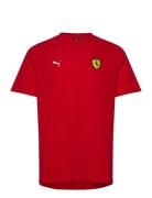 Ferrari Race Colored Shield Tee Sport Men Sports Clothes Sport Tops Sp...