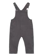 Cotton Dungarees Bottoms Dungarees Grey Mango