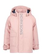 Talvi Kids Jkt Sport Jackets & Coats Winter Jackets Pink Didriksons