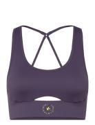 Asmc Tst Bra Sport Women Sport Clothing Sport Bras - All Purple Adidas...