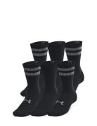 Ua Essential 6Pk Crew Sport Women Sport Clothing Sport Socks Black Und...