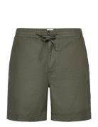 Fenix Linen Shorts Designers Shorts Casual Green Morris