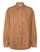 Dais Shirt Designers Shirts Long-sleeved Brown HOLZWEILER