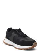 Edsta Shoes Sports Shoes Running-training Shoes Black Leaf