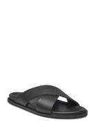 Vanity Designers Sandals Flat Black Max Mara Leisure