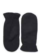 Mitten Wool Ullis Accessories Gloves Thumb Gloves Black Lindex