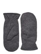 Mitten Wool Ullis Accessories Gloves Thumb Gloves Grey Lindex