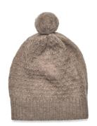 Lambswool Hat Accessories Headwear Hats Winter Hats Beige FUB