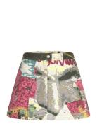 Poster Lacroix Skirts Short Skirts Multi/patterned Desigual