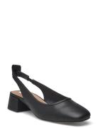 Smitten Sandals Shoes Sling Backs Heeled Slingbacks Black Steve Madden