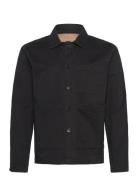 Cameron Pre Dyed Twill Tops Knitwear Cardigans Black Rue De Tokyo