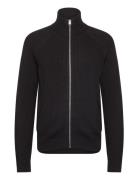 Jjpannel Knit Zip Cardigan Aw24 Tops Knitwear Cardigans Black Jack & J...