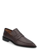 Montazzoli Walnut Nappa Shoes Flat Loafers Brown ATP Atelier