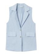 Nkffalinnen Waistcoat Tops Vests Blue Name It