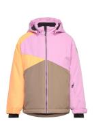 Ski Jacket - Colorblock Outerwear Snow-ski Clothing Snow-ski Jacket Pi...