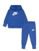 Ee-Fleece/Terry Set Sport Sweatsuits Blue Nike