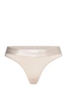 Thong G-streng Undertøj Cream Calvin Klein