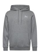 Ua Icon Fleece Hoodie Tops Sweatshirts & Hoodies Hoodies Grey Under Ar...