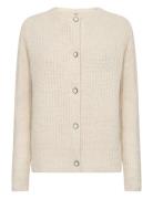 Sc-Torino Tops Knitwear Cardigans Cream Soyaconcept