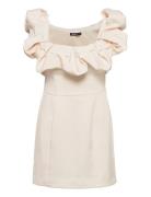 Juniper Dress Kort Kjole Cream Gina Tricot