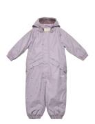 Thermo Rainsuit Aiko Outerwear Coveralls Rainwear Coveralls Purple Whe...