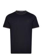 Twin Tipped T-Shirt Designers T-Kortærmet Skjorte Navy Fred Perry