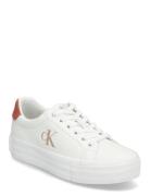 Bold Vulc Flatf Low Lth Ml Low-top Sneakers White Calvin Klein