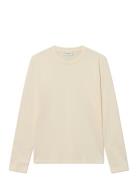 Crew Ls T-Shirt Tops T-Langærmet Skjorte White Les Deux