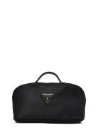 G Wave Lrg Cosmetic Travel Bag Toilettaske Black GUESS