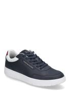 Th Basket Core Lite Lth Low-top Sneakers Navy Tommy Hilfiger