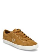 Baseline Suede Low-top Sneakers Brown Fred Perry