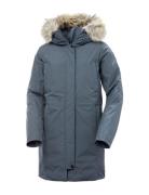 W Senja Parka Outerwear Parka Coats Blue Helly Hansen